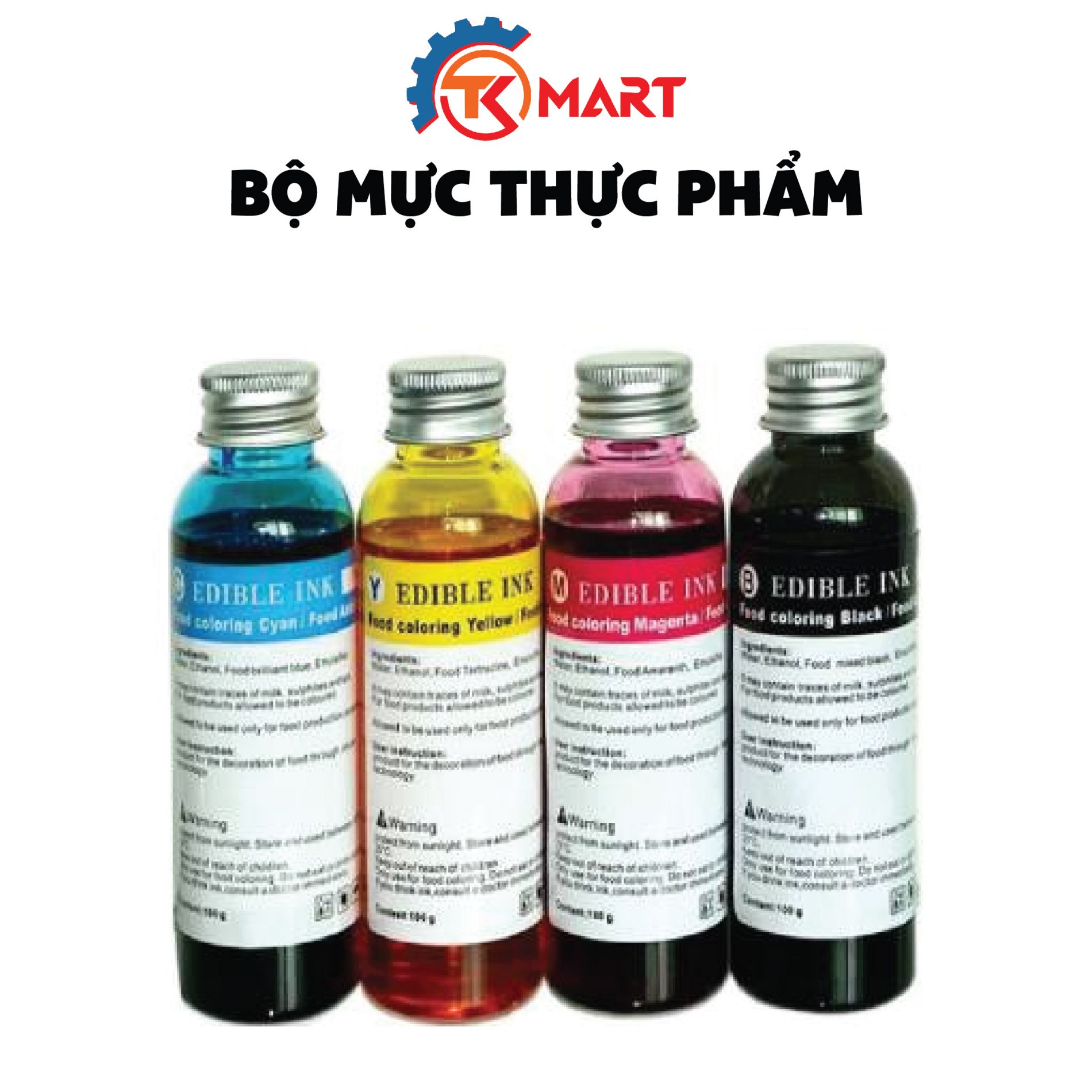 Bộ mực thực phẩm