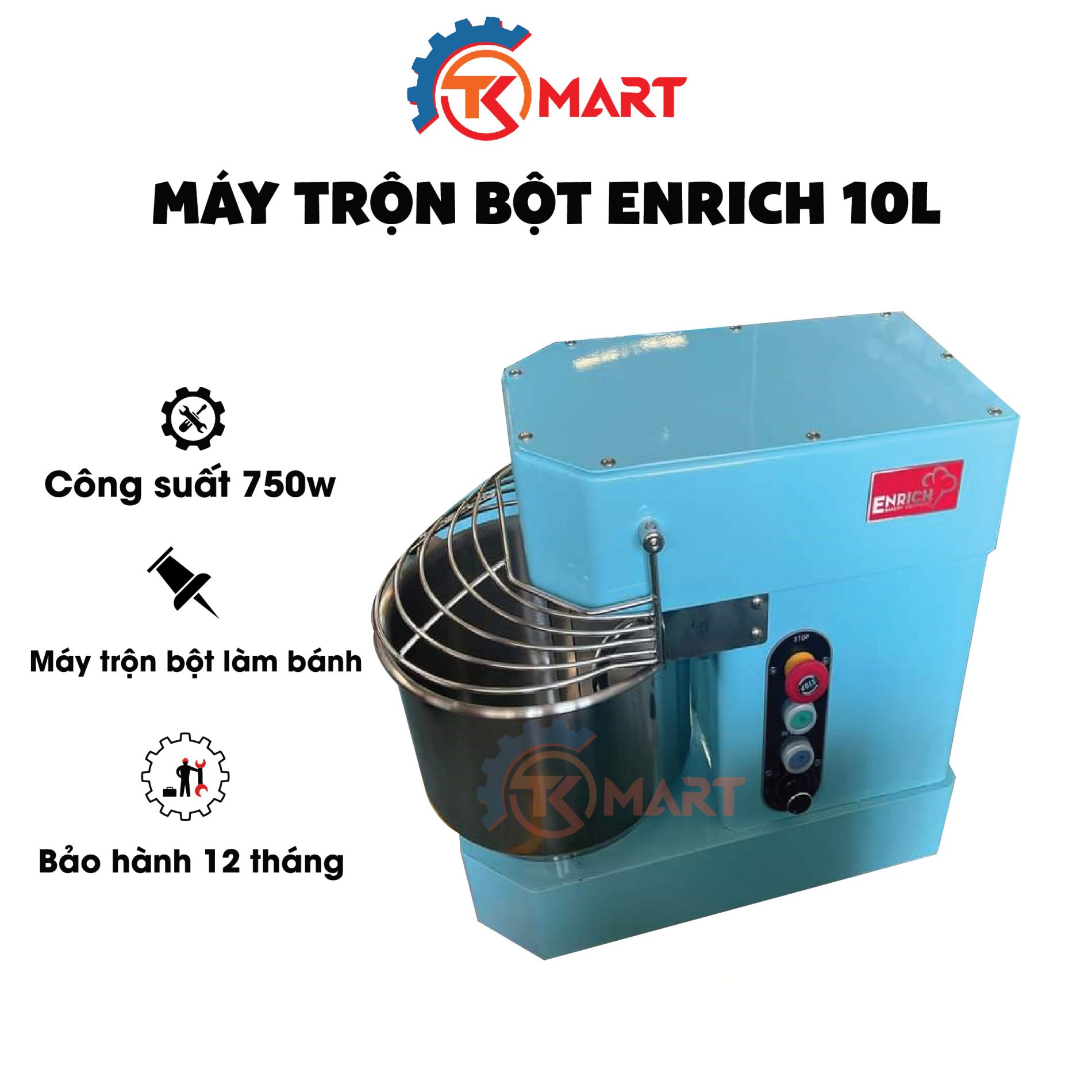 Máy trộn bột Enrich 10L