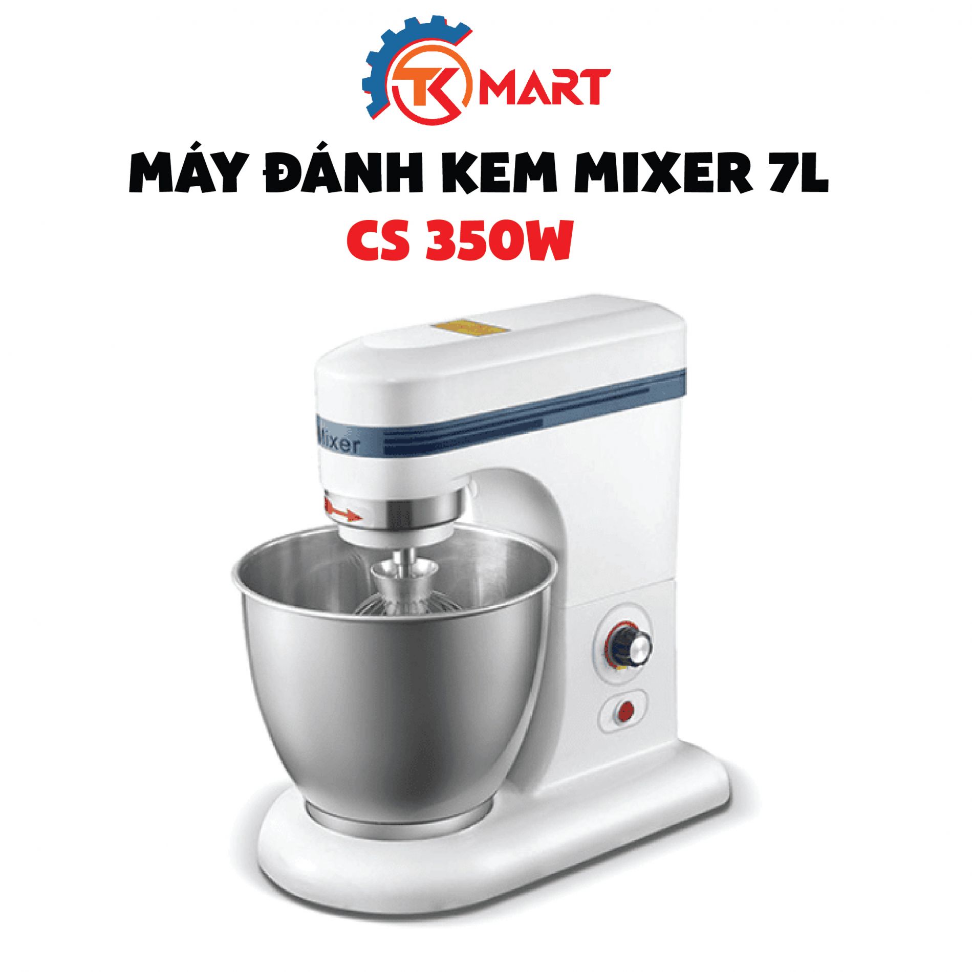 Máy đánh kem Mixer 7L